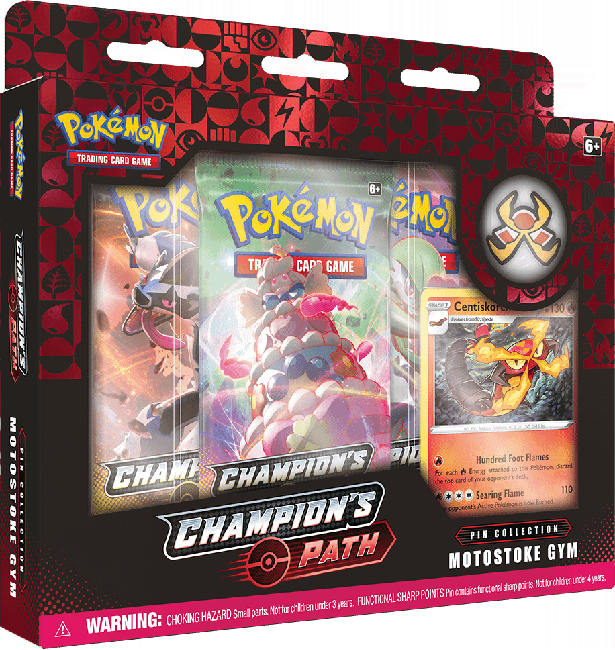 Pokemon - Pin Box Champions Path - Sword & Shield - Motostoke Gym (POK80484A)