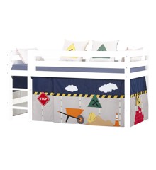 Hoppekids - Play Curtain Half-High Bed 90x200 cm - Construction
