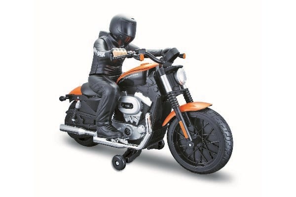 Maisto - Harley Davidson R/C with Rider 27/40Mhz - Orange (140012)