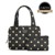 Karen - 2 Pcs Cosmetic Bag Set - Black w. Beige Dots thumbnail-1