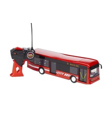 Maisto - City Bus R/C Fjernstyret Bus 33cm 27Mhz - Rød