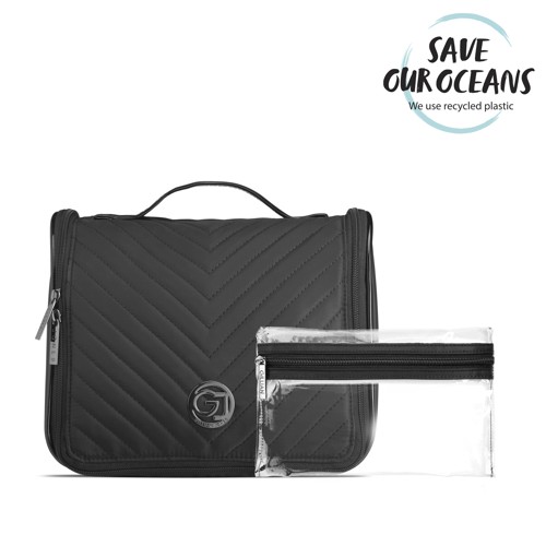 Gillian Jones - Organizer Cosmetic Bag w. Hang-up Function