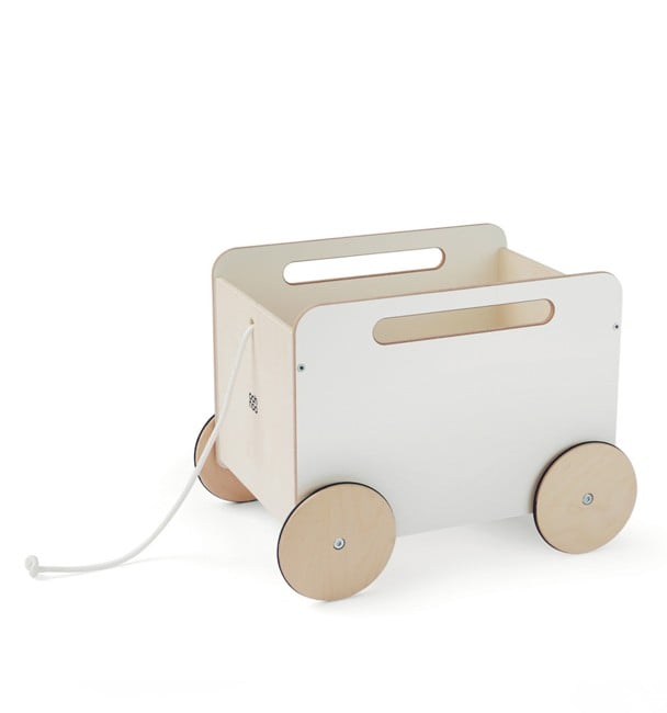 Ooh Noo - Toy Chest Wagon, White (40TC1601 )