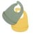 We Might Be Tiny - Catchie Bib 2 pack, Sage and Yellow (28TICB05) thumbnail-1