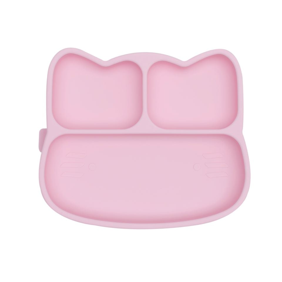 We Might Be Tiny - Cat Stickie Plate, Powder pink (28TICP01)