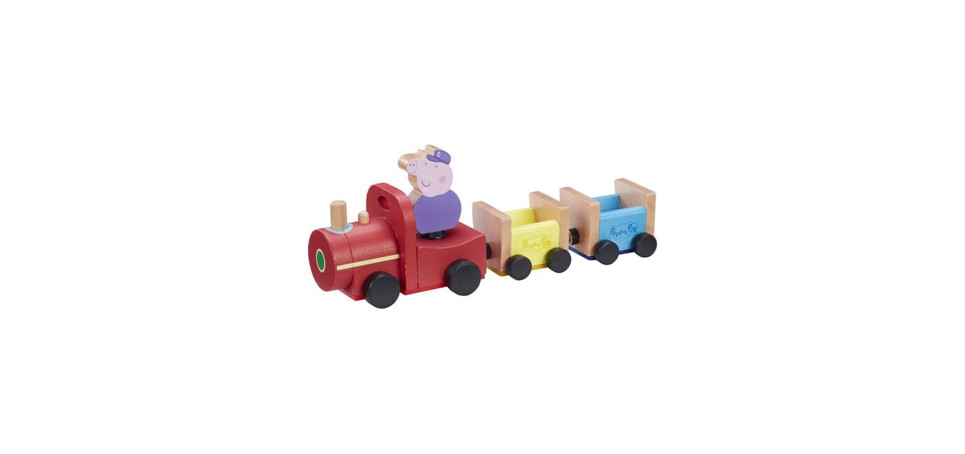 Peppa Pig - Wooden Train and Figure (20-00111)
