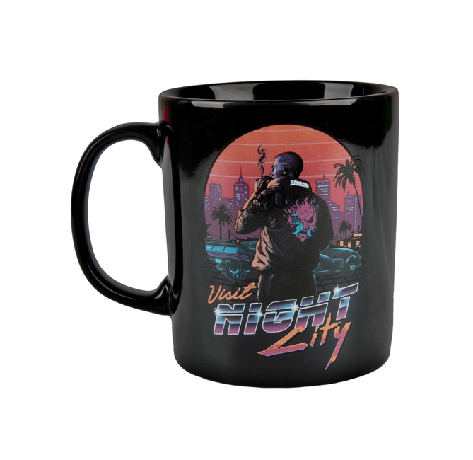 Cyberpunk 2077 Night City Sunset Mug