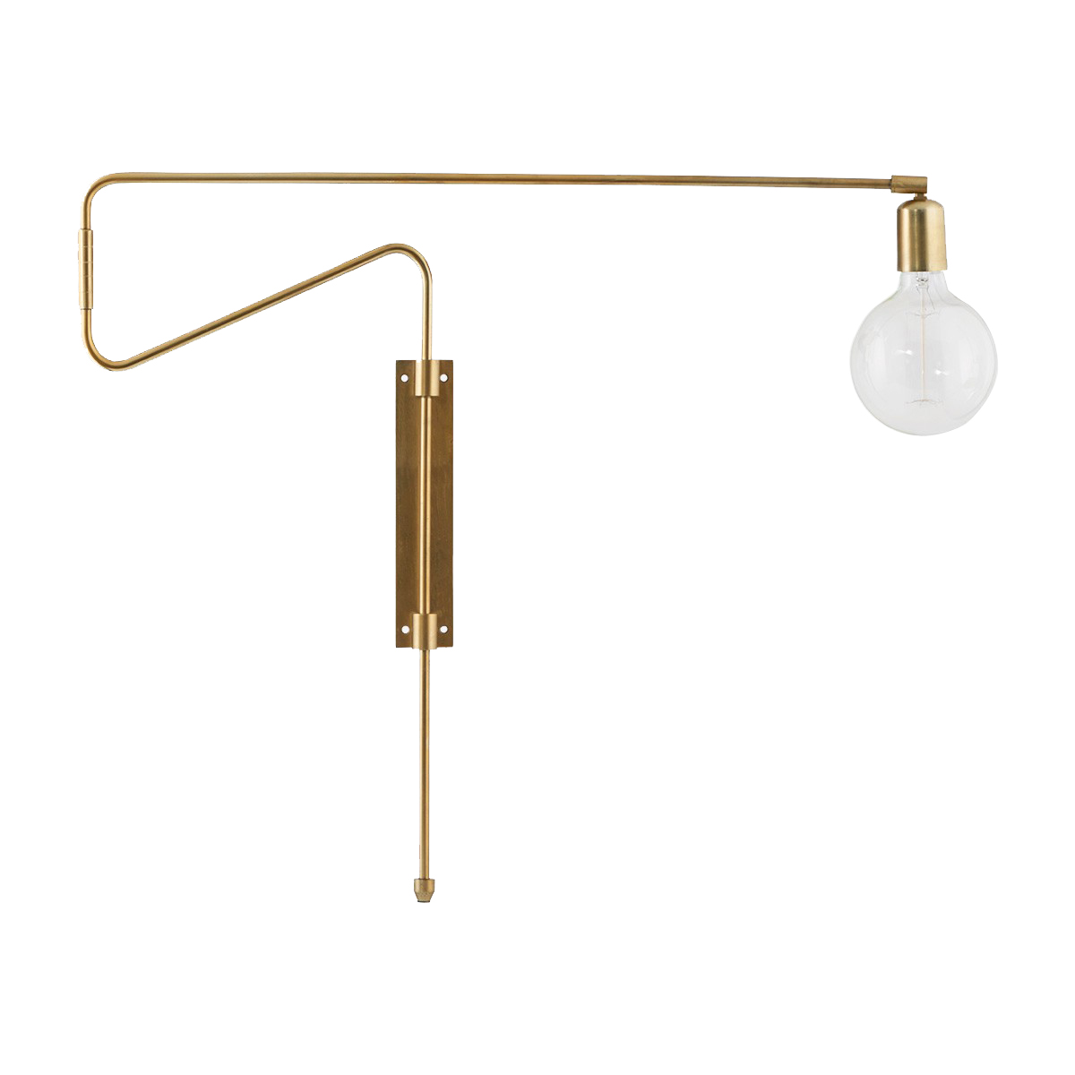 House Doctor - Swing Wall Lamp large - Brass (cb0213/203660213)