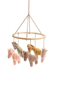 Smallstuff - Hanging Mobile - Multi Zebra