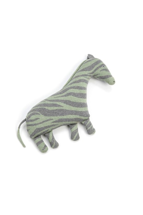 Smallstuff - Cushion Toy Animal - Grey Zebra