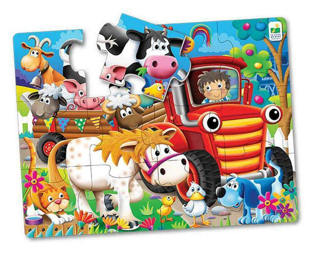 The Learning Journey - My First Big Floor Puzzle - Farm Friends (12 pcs) (107805)