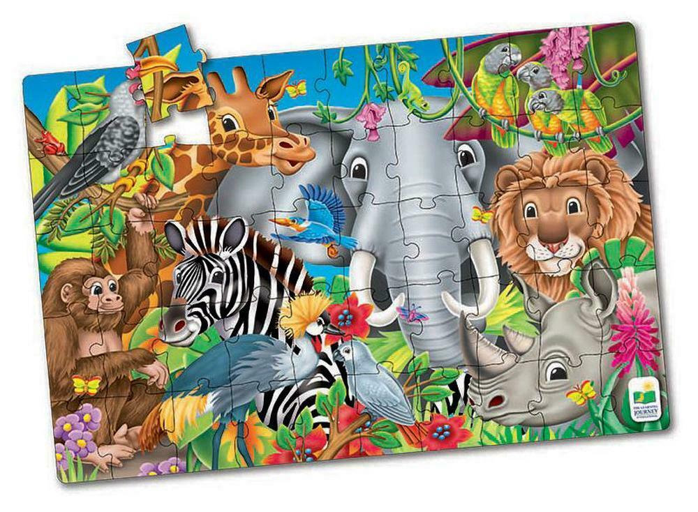The Learning Journey - Jumbo Floor Puzzles - Animals of the World  (50 pcs.) (17364)