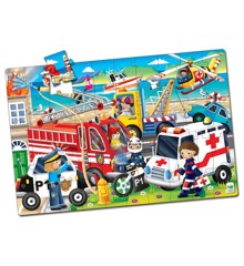 The Learning Journey - Jumbo Floor Puzzles - Emergency Rescue (50 pcs.) (321959)