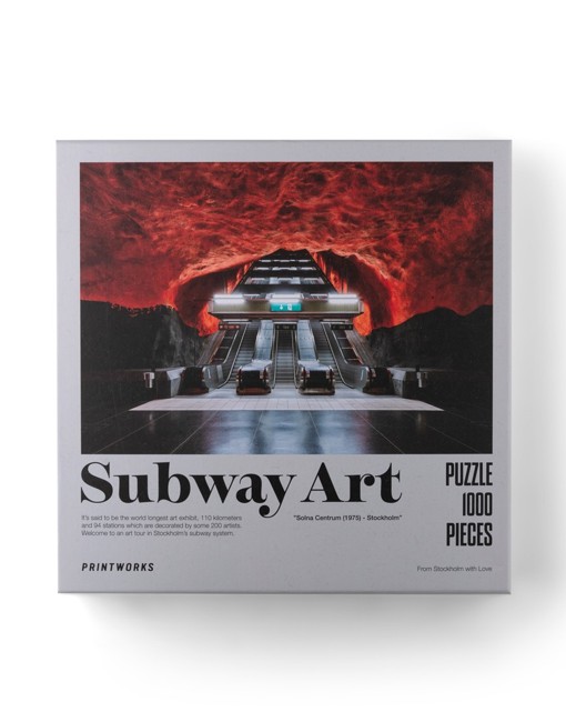 Puslespil - Subway Art (Fire)