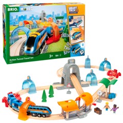 BRIO - Smart Tech Sound Action Tunnel Reisezug-Set (33972)