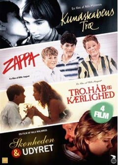 Danske Ungdimsklassikere - (4DVD BOKS)  Indeholder, Zappa, Kundskabens træ, Skønheden og udyret samt tro, håb og kærlighed.