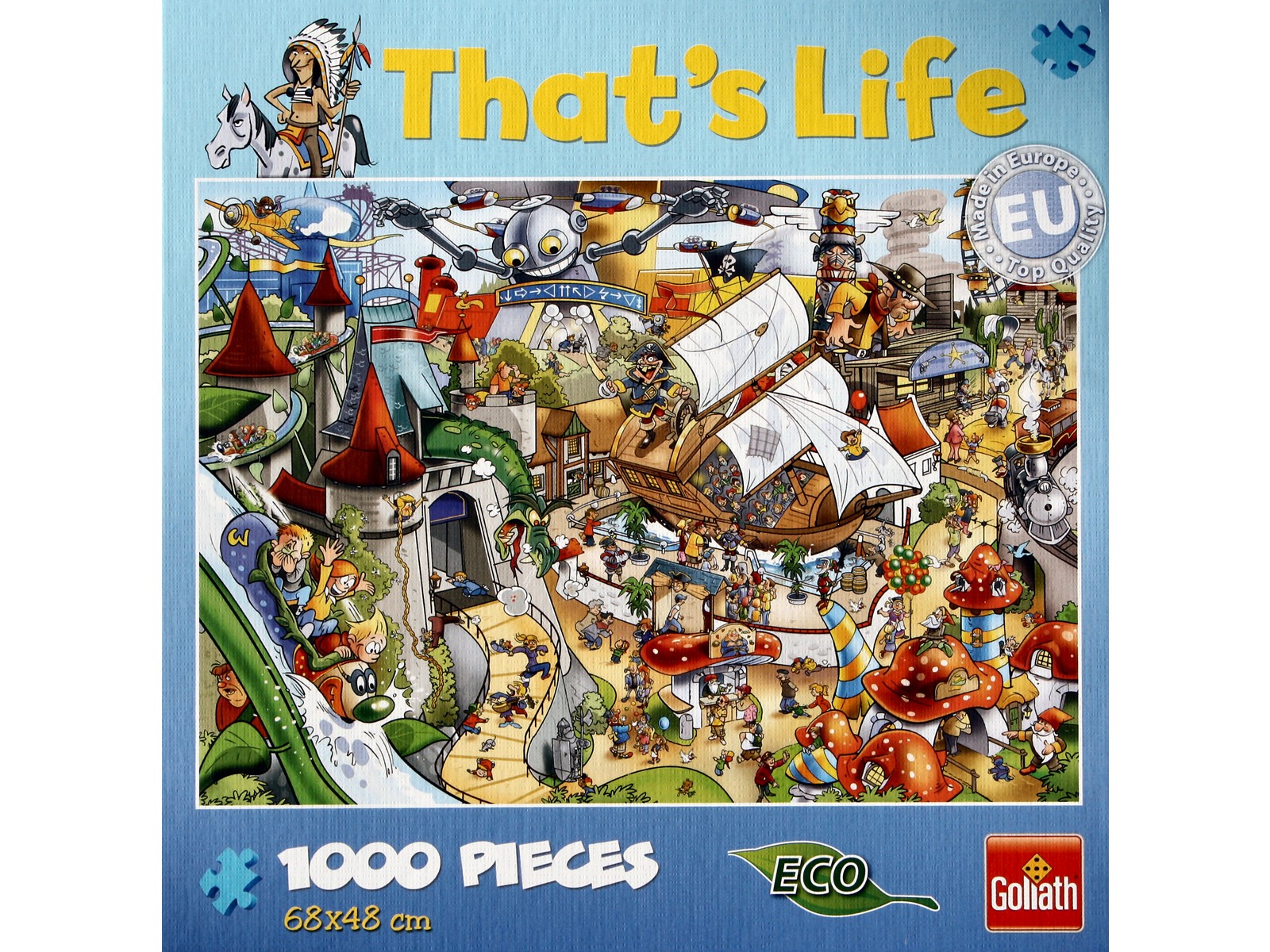soep jacht toezicht houden op Koop Goliath - That's Life - Puzzle - Amusement Park (1000pcs) (71312)
