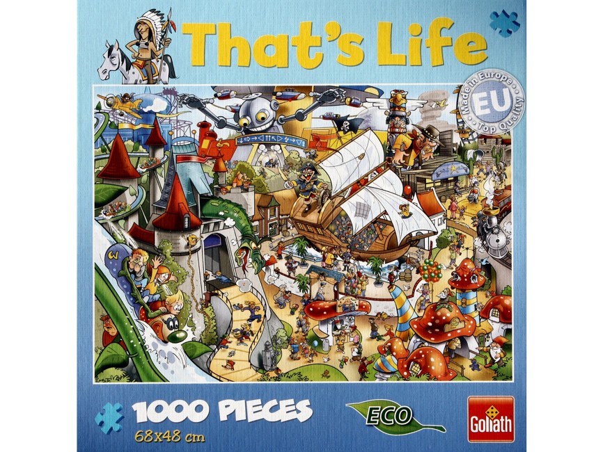 Goliath - That's Life - Puzzle - Amusement Park (1000pcs) (71312)