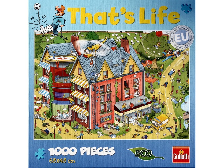Goliath - That's Life - Puzzle - Hospital (1000pcs) (71328)