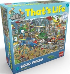 Goliath - That's life - Puzzle - Train Stat (1000pcs) (71336)