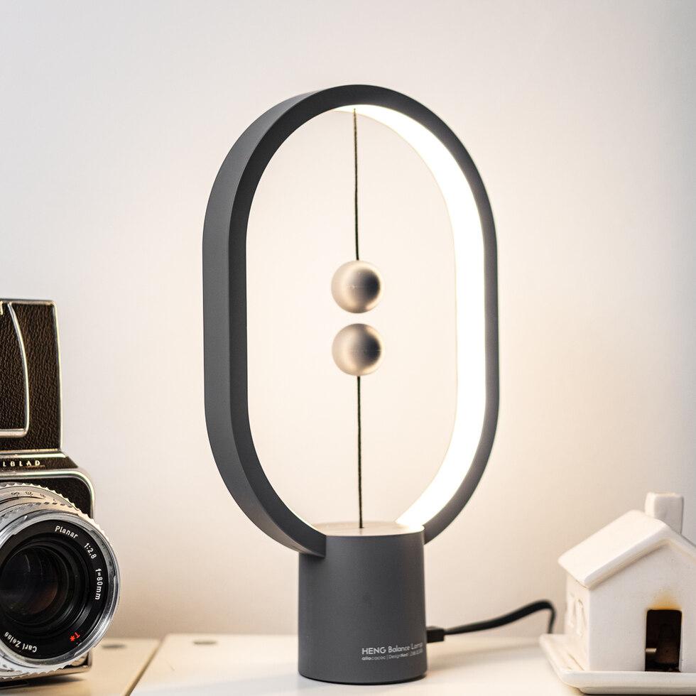 Mini Heng Balance Lamp - Oval - Light Grey (04942.GR) - Gadgets