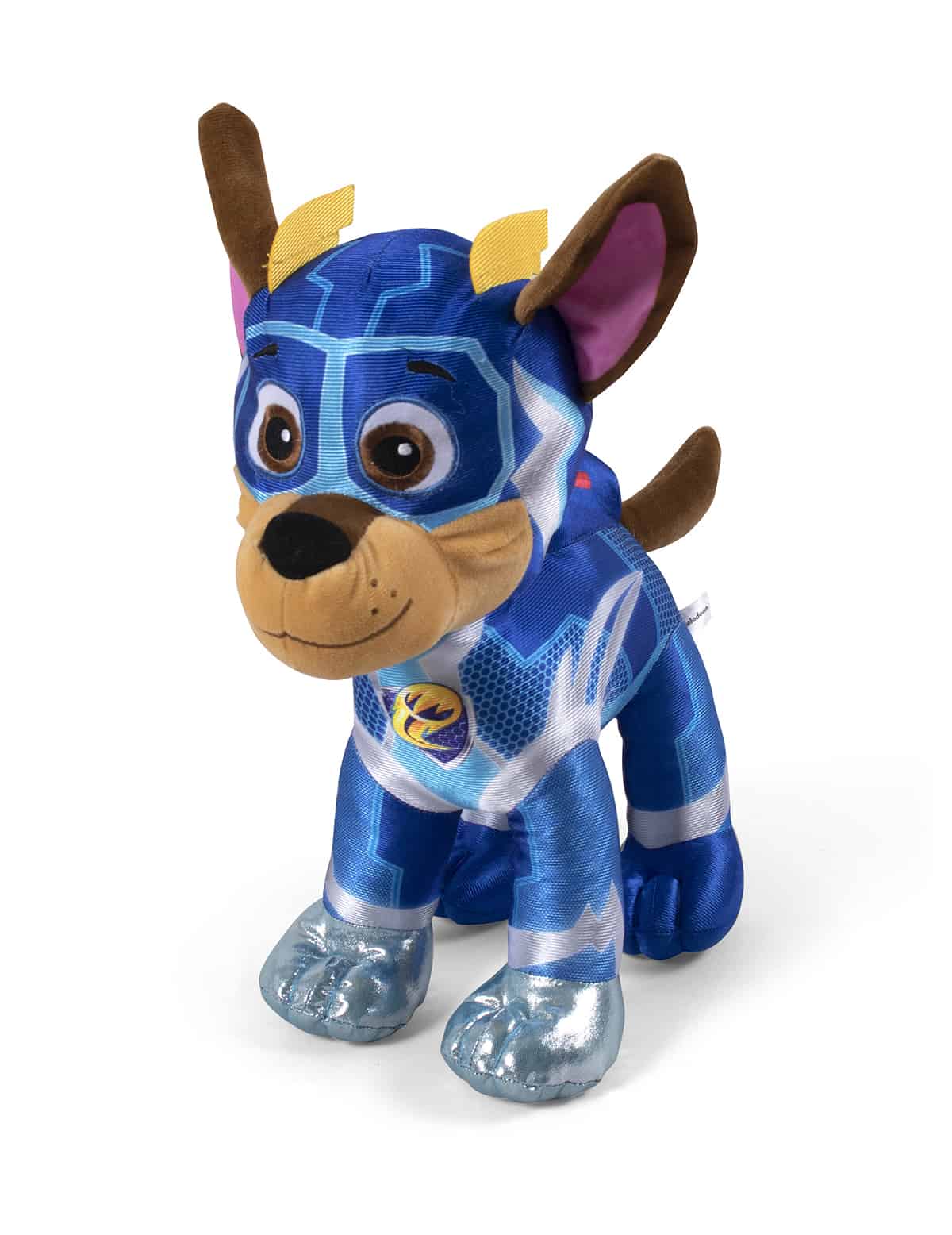 Køb Paw Patrol - Mighty Pups Bamse 37 cm - Chase - - Multi