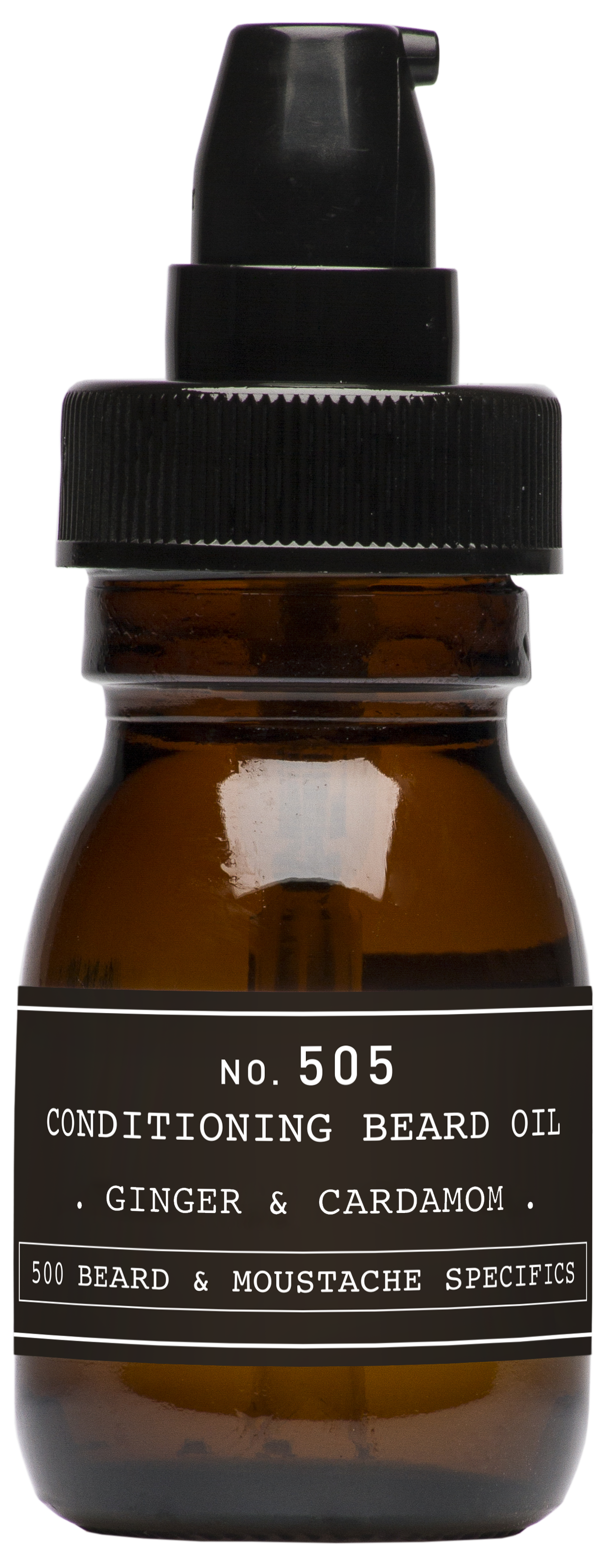 Depot - No. 505 Conditioning Beard Oil  - Ginger & Cardamom