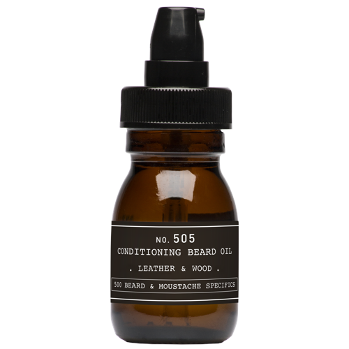 Depot - No. 505 Conditioning Beard Oil - Leather & Wood
