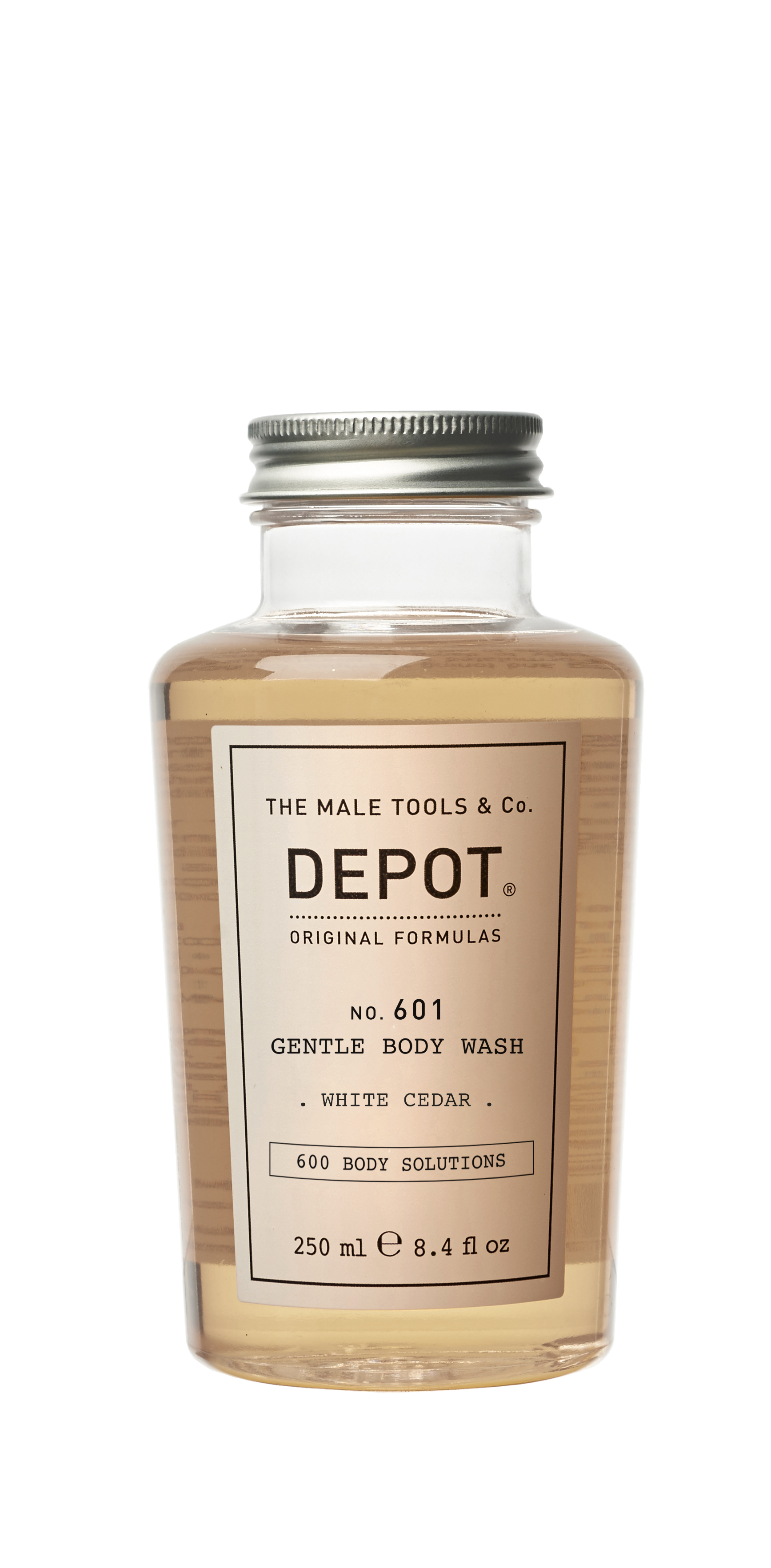 Depot - No. 601 Gentle Body Wash Krop Shampoo White Cedar - 250 ml