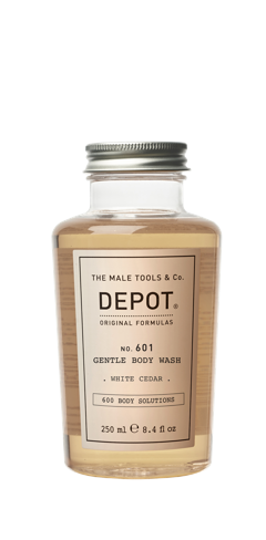 Depot - No. 601 Gentle Body Wash Krop Shampoo White Cedar - 250 ml