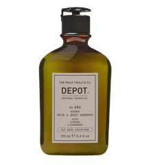 Depot - No. 606 Sport Hår & Krop Shampoo - 250 ml