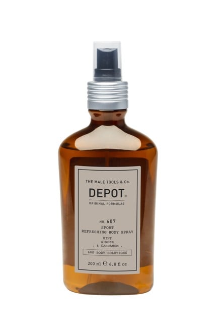 Depot - No. 607 Sport Opfriskende Duft Spray til Kroppen 200 ml
