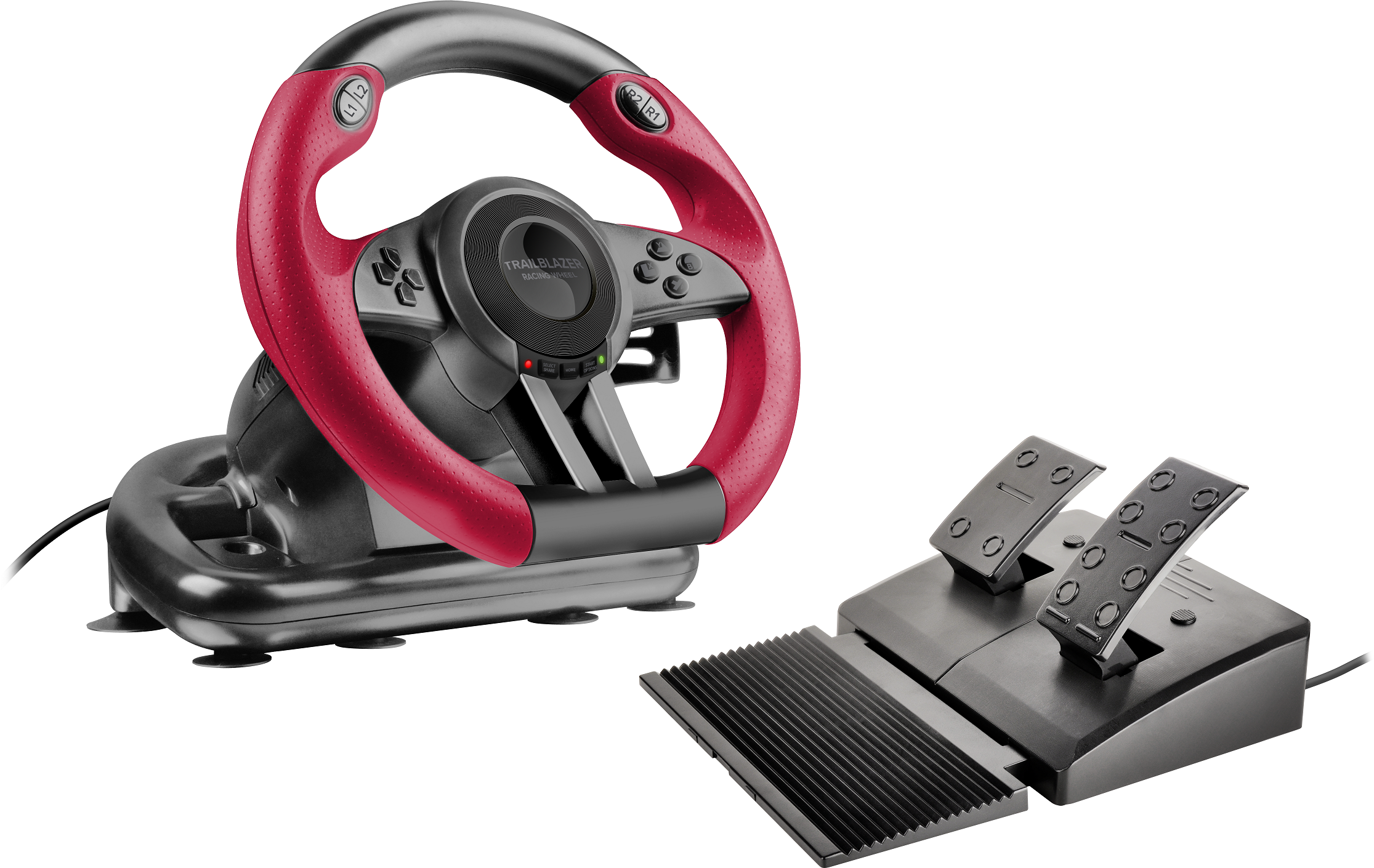 Speedlink - TRAILBLAZER Racing Wheel And Pedals - Videospill og konsoller