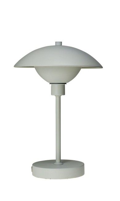 Dyberg-Larsen - ROMA LED Opladelig Bordlampe - Hvid/Hvid