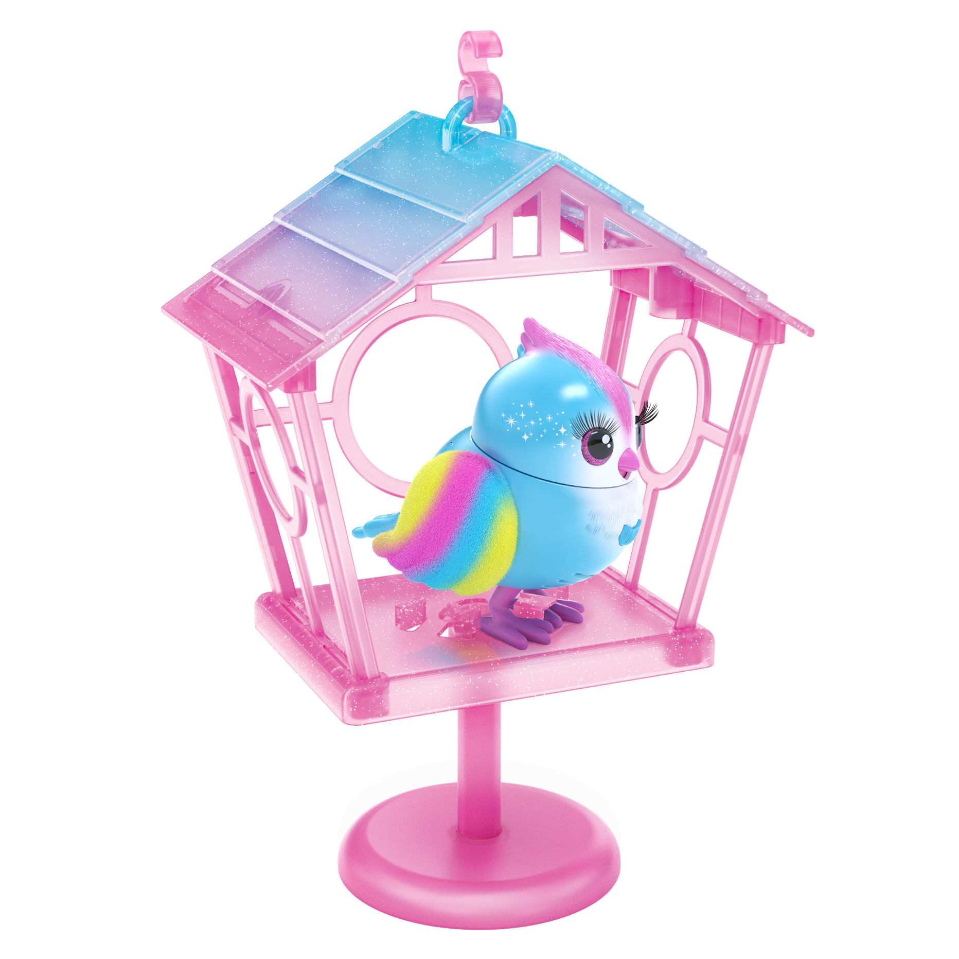 scherp effect Patois Koop Little Live Pets - Bird Cage S10 - Rainbow Tweets - Blue - Gratis  verzending