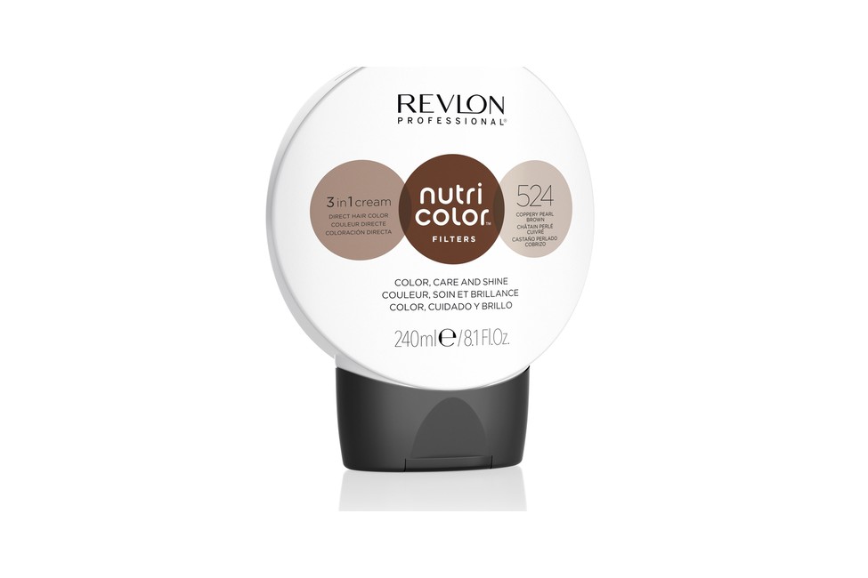 Revlon - Nutri Color Filters Toning 240 ml - 524 Coopery Pearl Brown