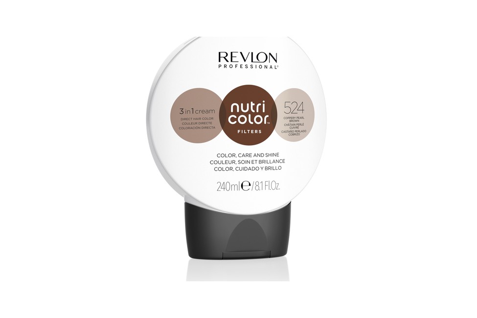 Revlon - Nutri Color Filters Toning Farvebombe 240 ml - 524 Coopery Pearl Brown