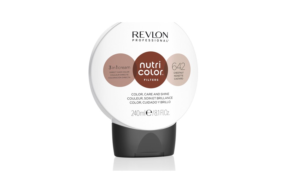 Revlon - Nutri Color Filters Toning Farvebombe 240 ml - 642 Chestnut