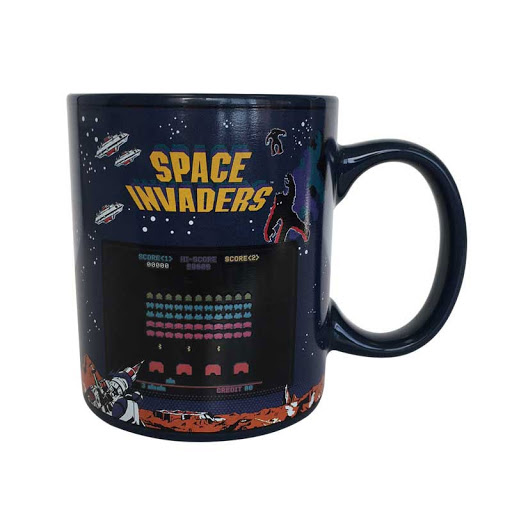 Space Invaders Heat Change Mug