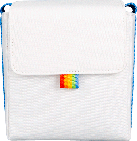 Polaroid - Now Bag For Poloraid Camera - White/Blue