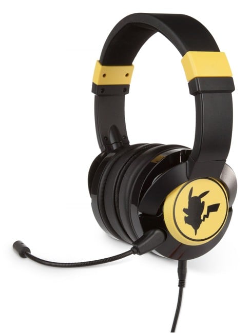 PowerA Pokemon Wired Gaming Headset - Pikachu Silouette