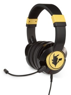 PowerA Pokemon Wired Gaming Headset - Pikachu Silouette