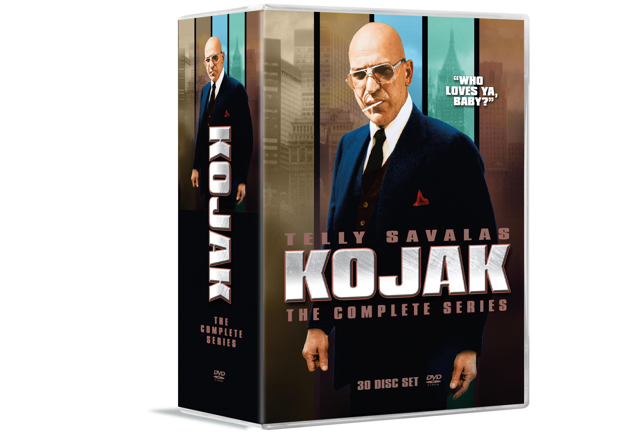 Kojak Season Complete S1-5 - Filmer og TV-serier