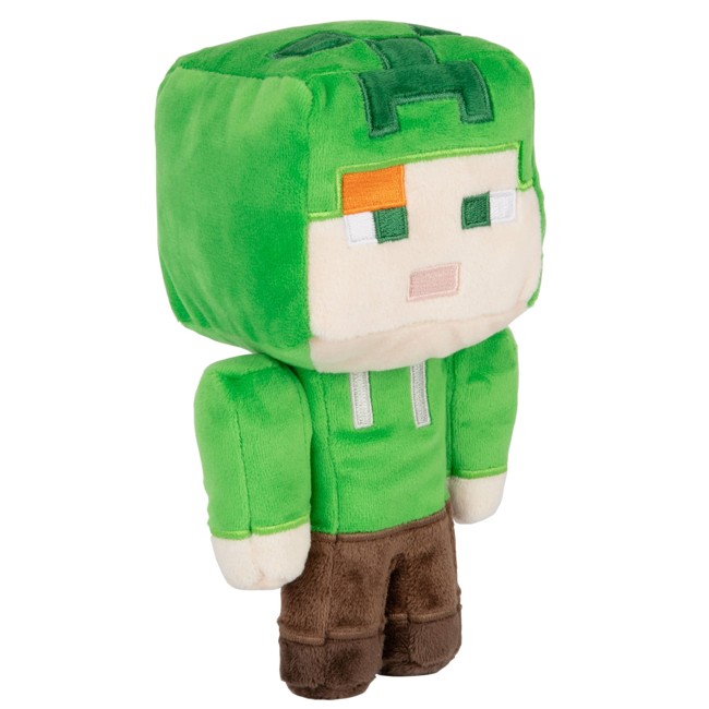 Minecraft Happy Explorer Alex In Creeper Costume Plush