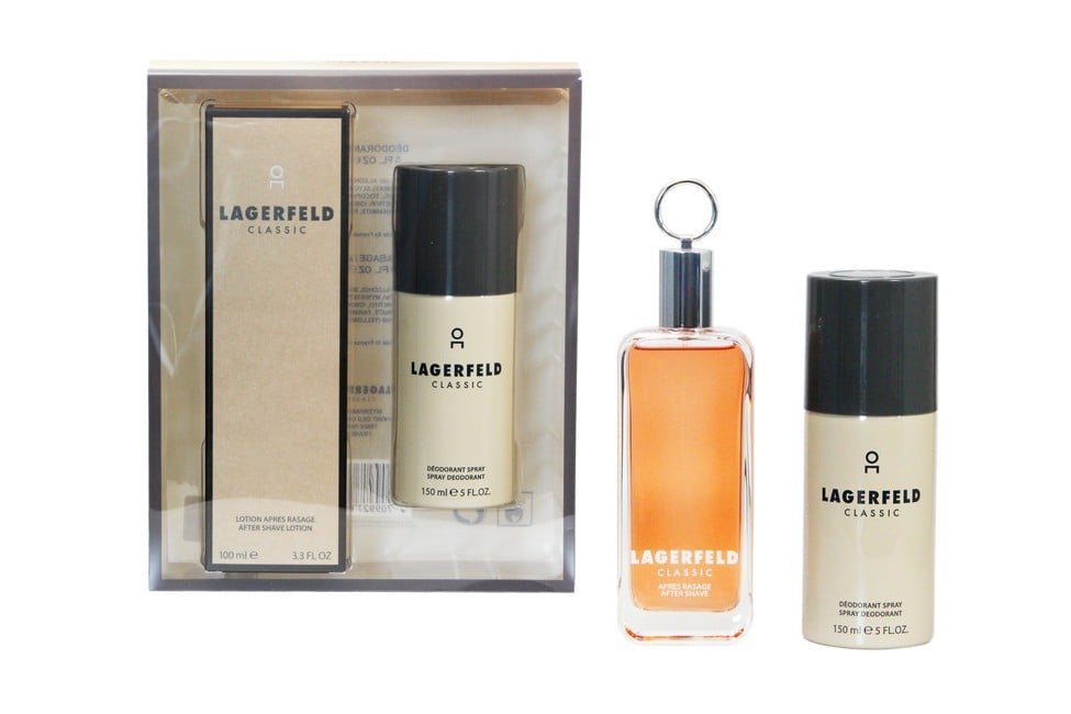 Karl Lagerfeld - Classic Aftershave 100 ml + Deodorant Spray 150 ml - Gavesæt