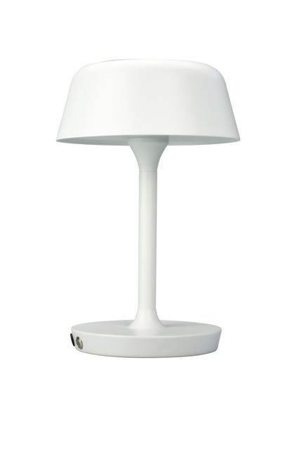 Dyberg-Larsen - Valencia LED Opladelig Bordlampe - Hvid