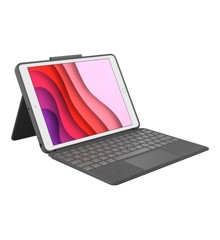 Logitech - Combo Touch for iPad 7th generation - GRAPHITE Nordic
