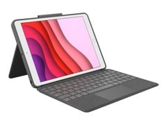 Logitech - Combo Touch for iPad 7th generation - GRAPHITE Nordic