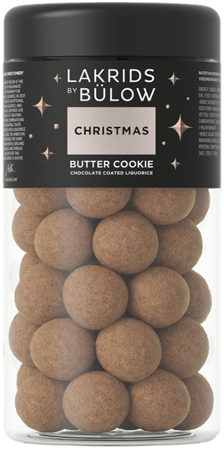 Lakrids By Bülow - 2 x Christmas Butter Cookie Chokoladeouvertrukket Lakrids 295 g