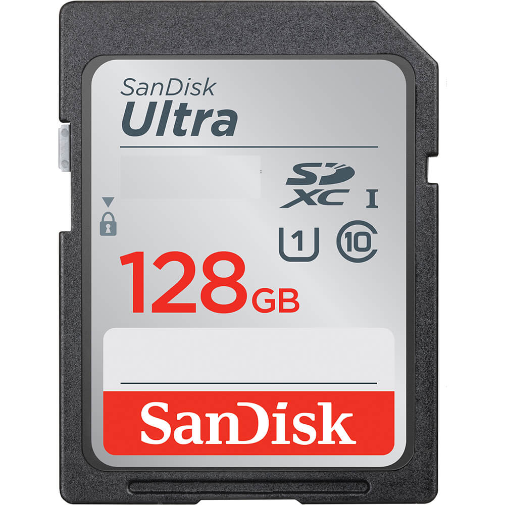 SANDISK - Memory Card SD Ultra - 128GB